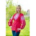 Embroidered blouse "Red Passion"